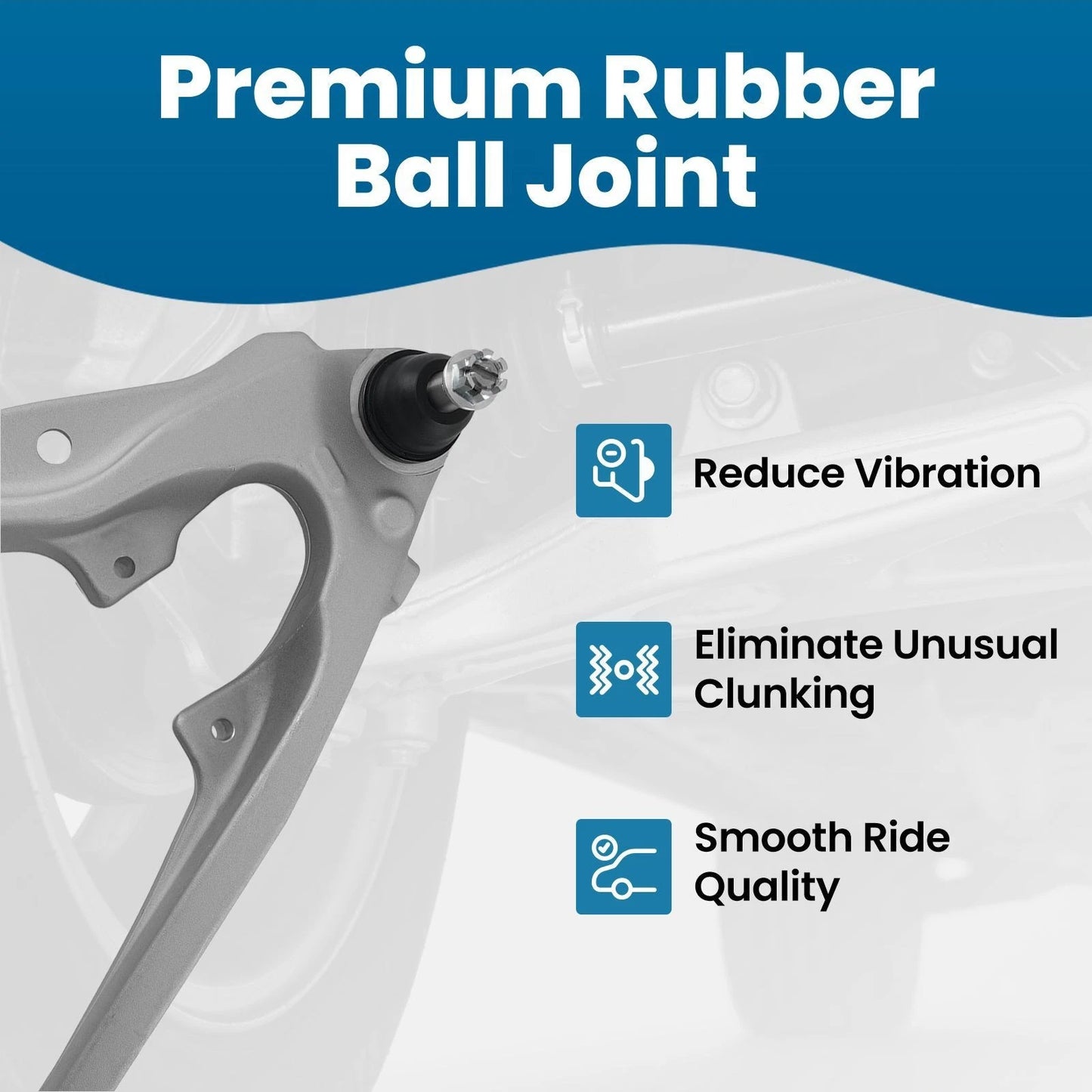 Front Lower Right Control Arm w/ Ball Joint for GMC Yukon (2007–2014)