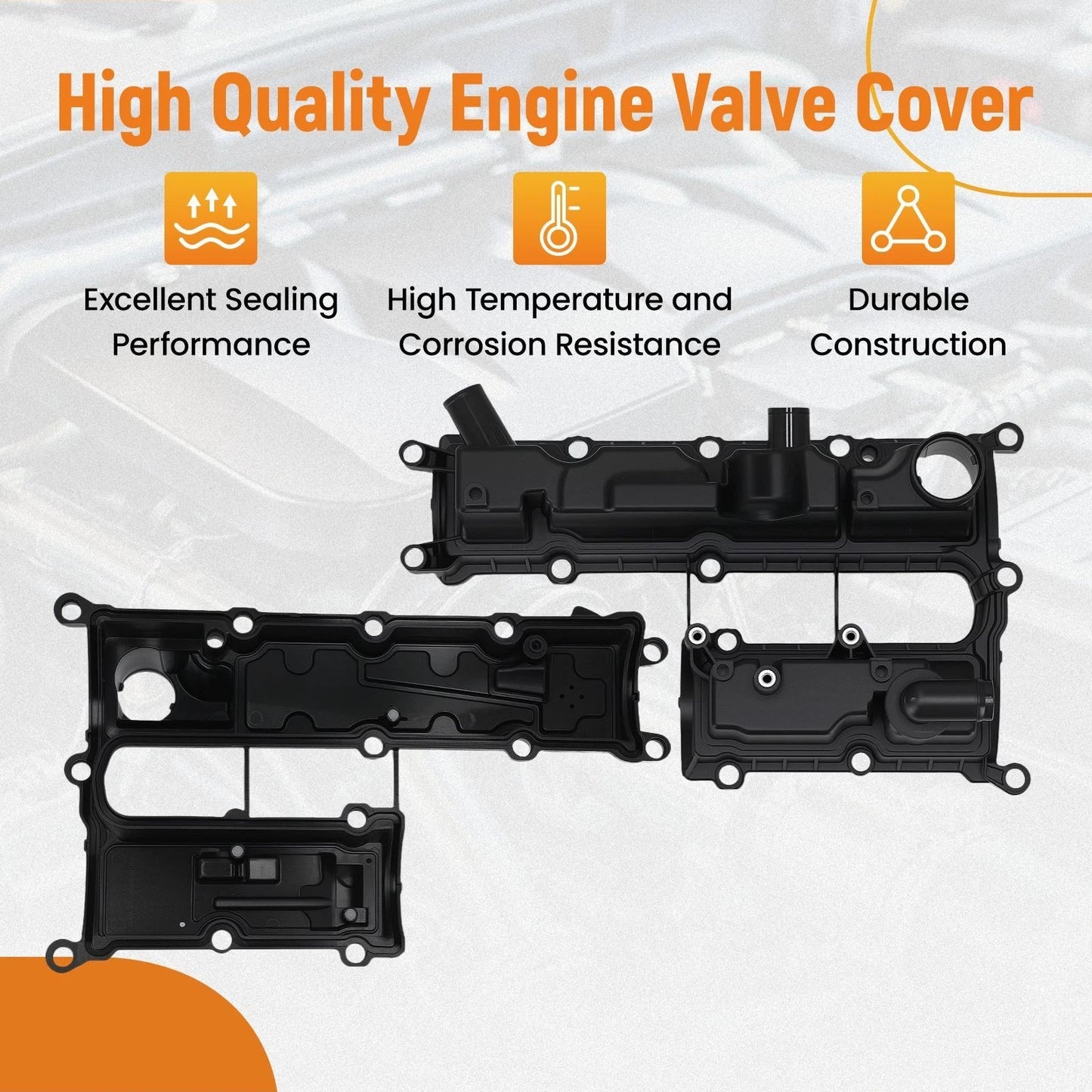 Engine Valve Cover Kit with Bolts for 2017–2019 Ford Escape 1.5L DOHC DS7G6K271DF
