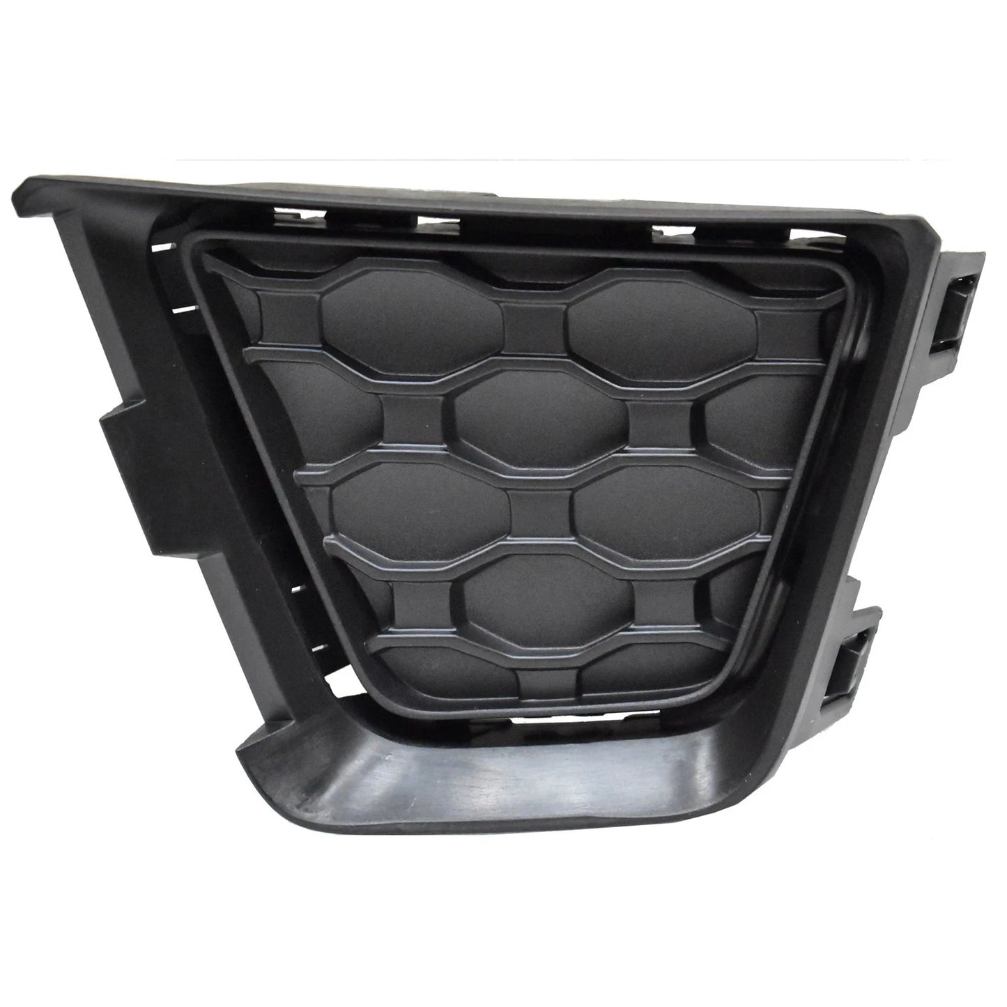 Textured Front Driver Side Lower Bumper Cover Grille w/o Park Assist Sensor Hole
