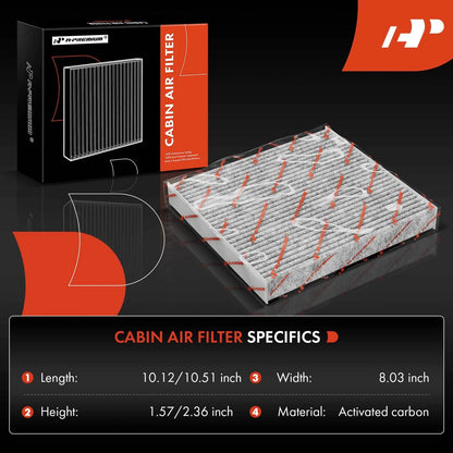 Activated Carbon Cabin Air Filter for Mercedes-Benz ML320 ML350 (1998–2011)