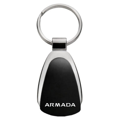 Black Teardrop Keychain - Officially Licensed for Nissan Armada