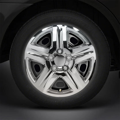 17" Chrome Deluxe Hubcaps/Wheel Covers (Set of 4) for Monte Carlo Style Look
