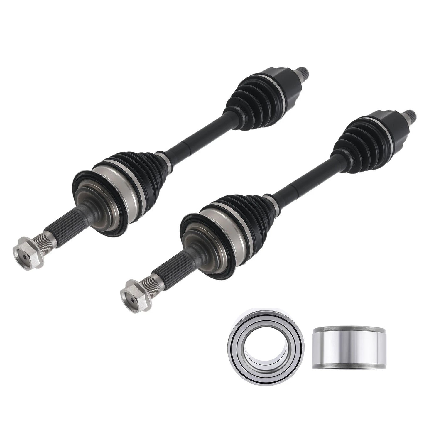 Front CV Axle Shaft & Wheel Bearing for Toyota Tundra Sequoia (2000–2007)