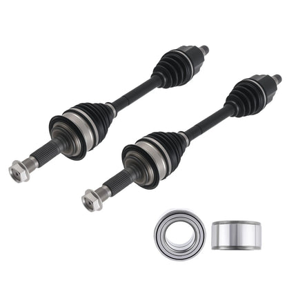 Front CV Axle Shaft & Wheel Bearing for Toyota Tundra Sequoia (2000–2007)