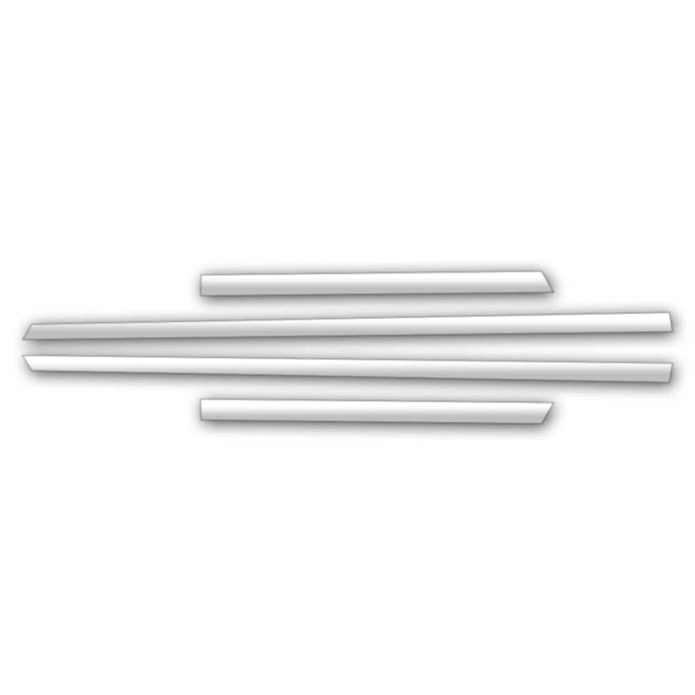 Accent Trim for 2021-2025 Ford Bronco w/o Sport (Stainless Steel 4pc)