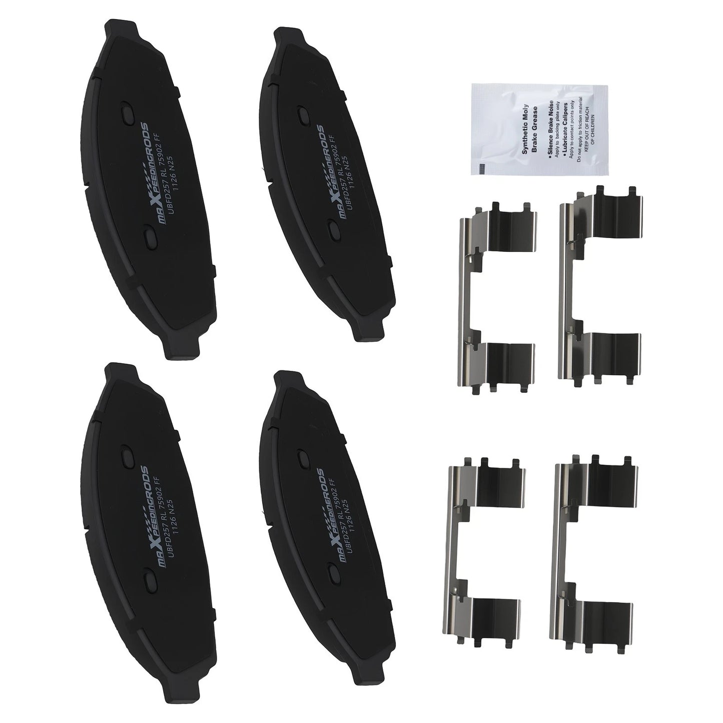 Front Ceramic Brake Pads for Mercury Grand Marquis (2003–2011)