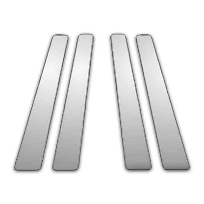 4Pc Chrome Pillar Post Covers for 91-99 Mercedes S Class - P4291
