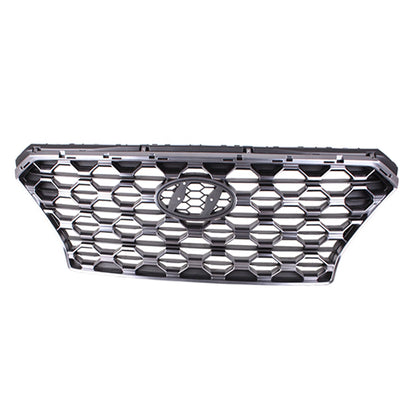 Front Grille Replacement Gray Satin Chrome Polypropylene for Toyota Tacoma (2005–2015)