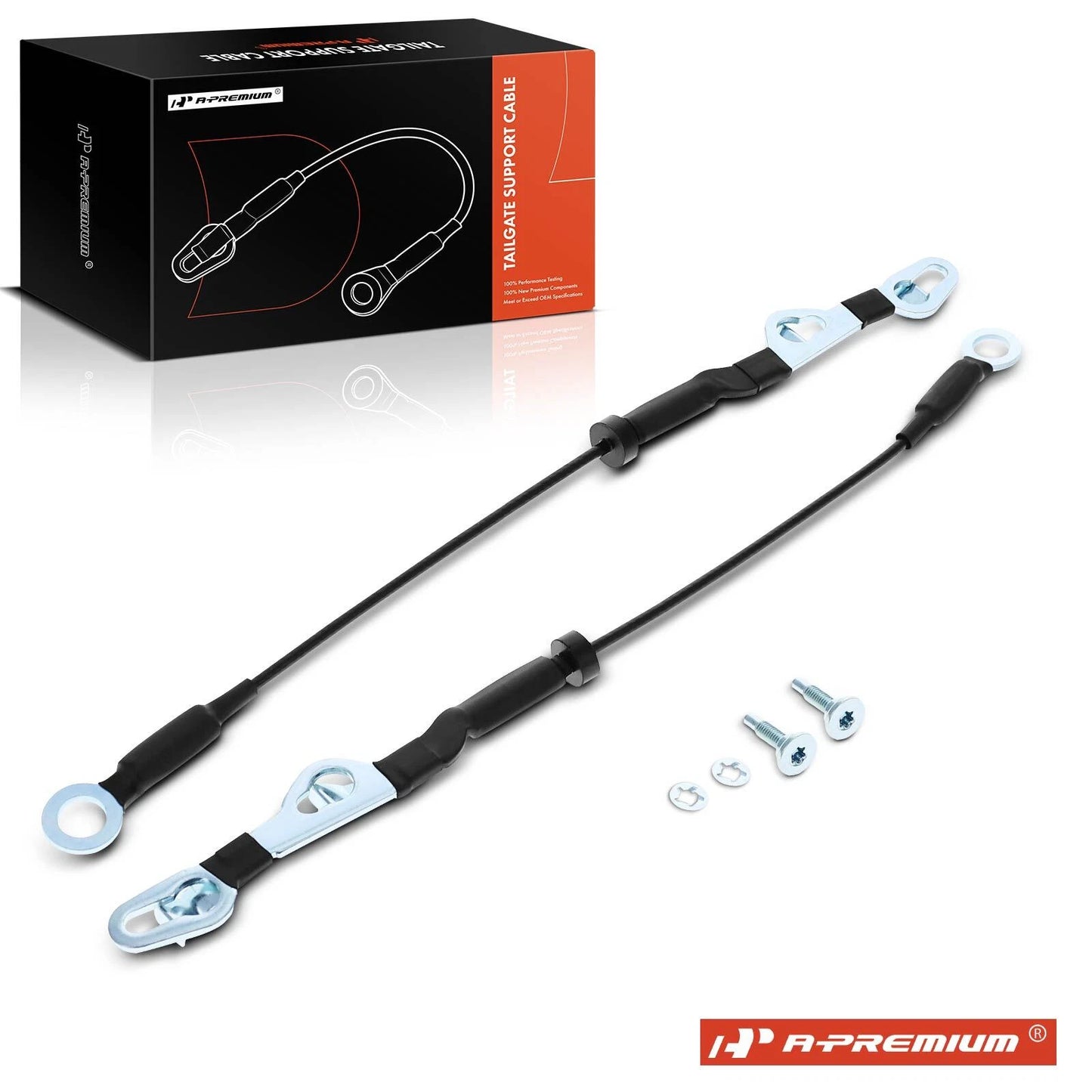 2X Tailgate Support Cable for Chevy Colorado GMC Canyon (2004–2012)