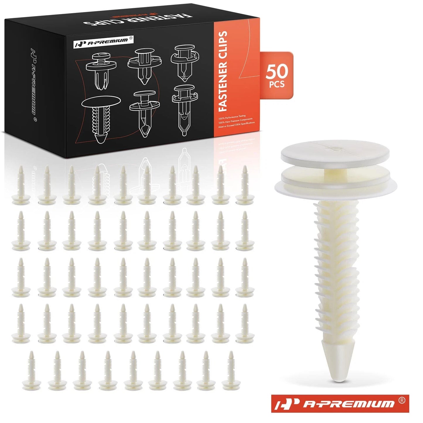 50Pcs Door Trim Panel Retainer Fasteners for GMC