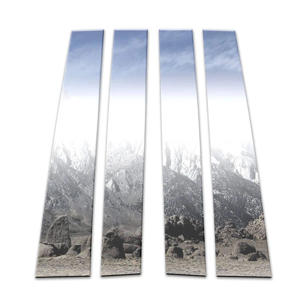Chrome Pillar Post Covers 4Pc Replacement for Nissan Armada (2005–2015)
