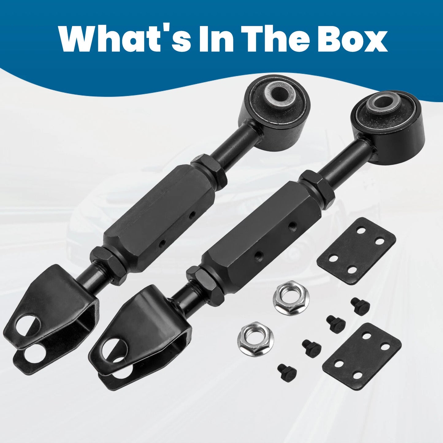 Adjustable Rear Upper Control Arms for Honda Element (2003–2011)