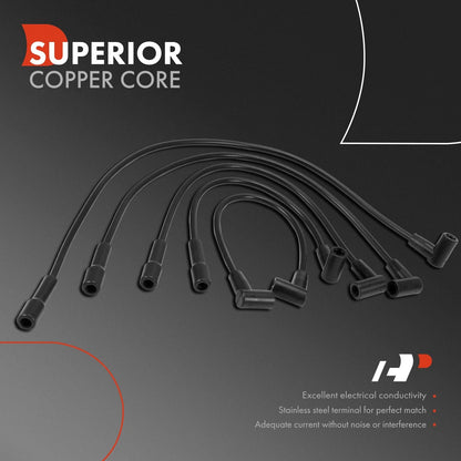 5 Spark Plug Wire Sets for Chevy Vega (1975–1977)