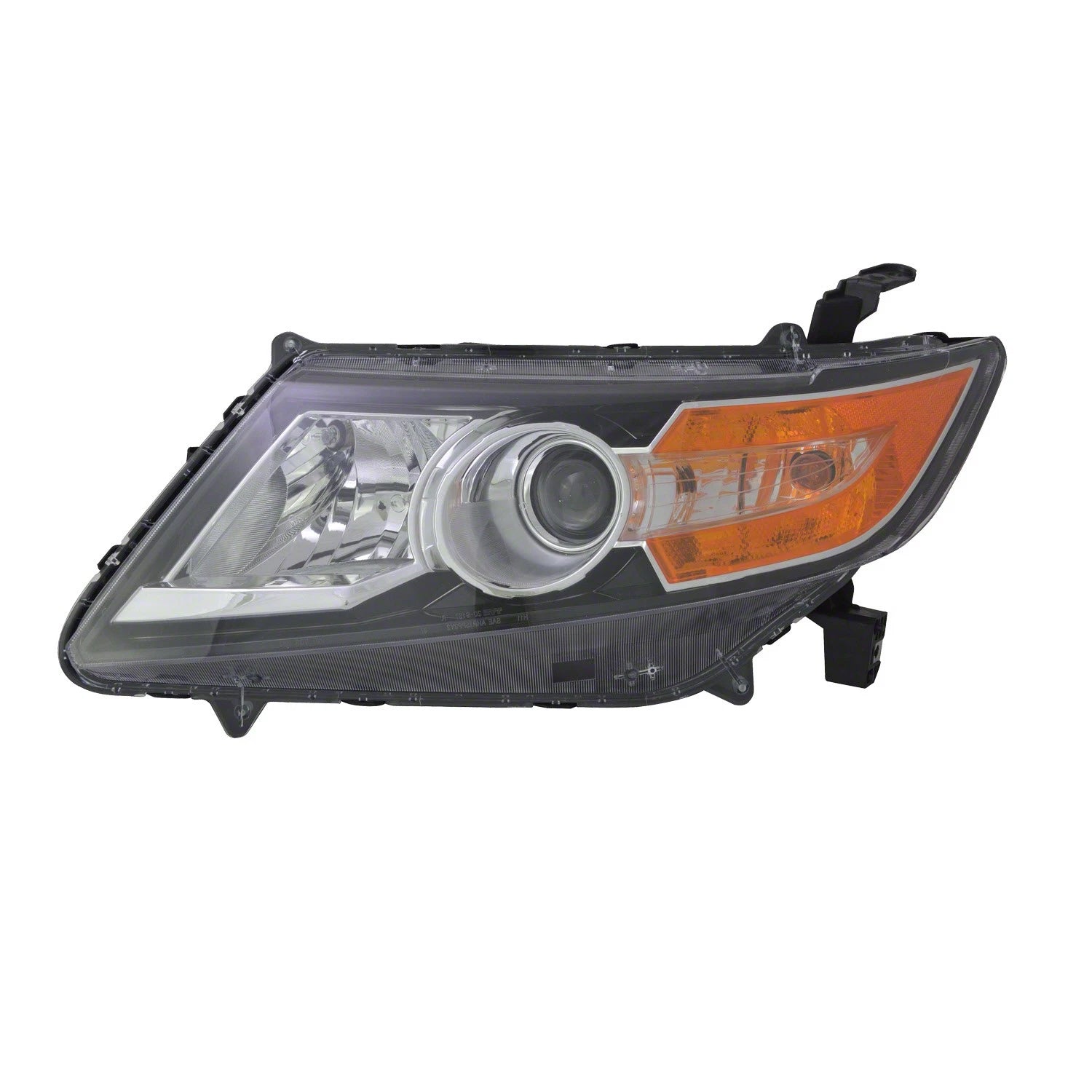 Remanufactured Black Driver Side OE Halogen Head Light Assembly
