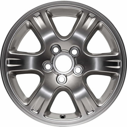 New 16 x 6.5 Silver Alloy Wheel Rim for 2001-2007 Toyota Highlander