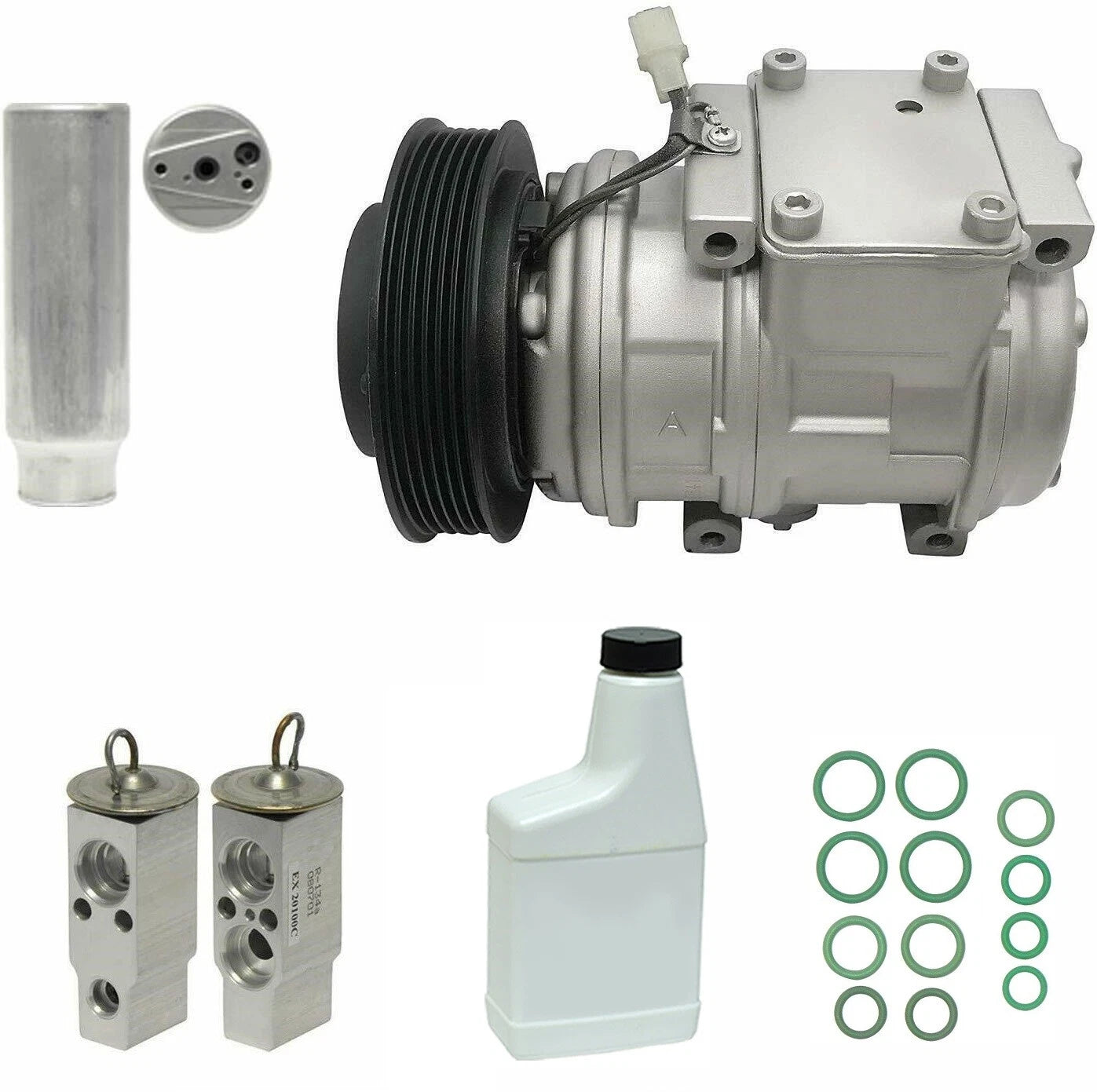 AC Compressor Kit Replacement for Toyota Hilux (2005–2015)