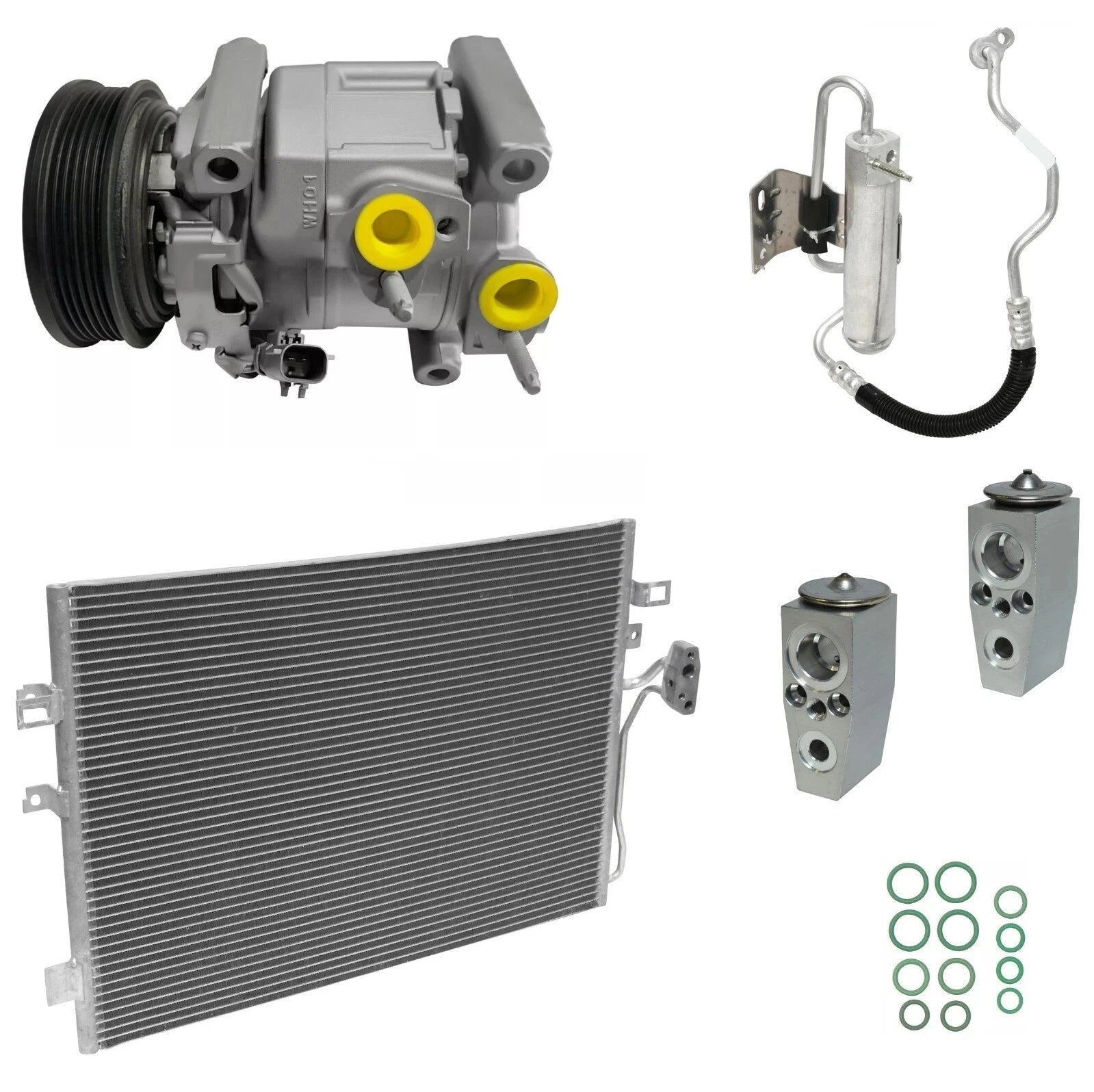 AC Compressor Kit With Condenser for Dodge Journey 3.6L (2014–2018)