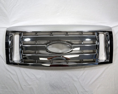 Chrome ABS Grille Overlay Replacement for Ford F-150 XL (2009–2012)