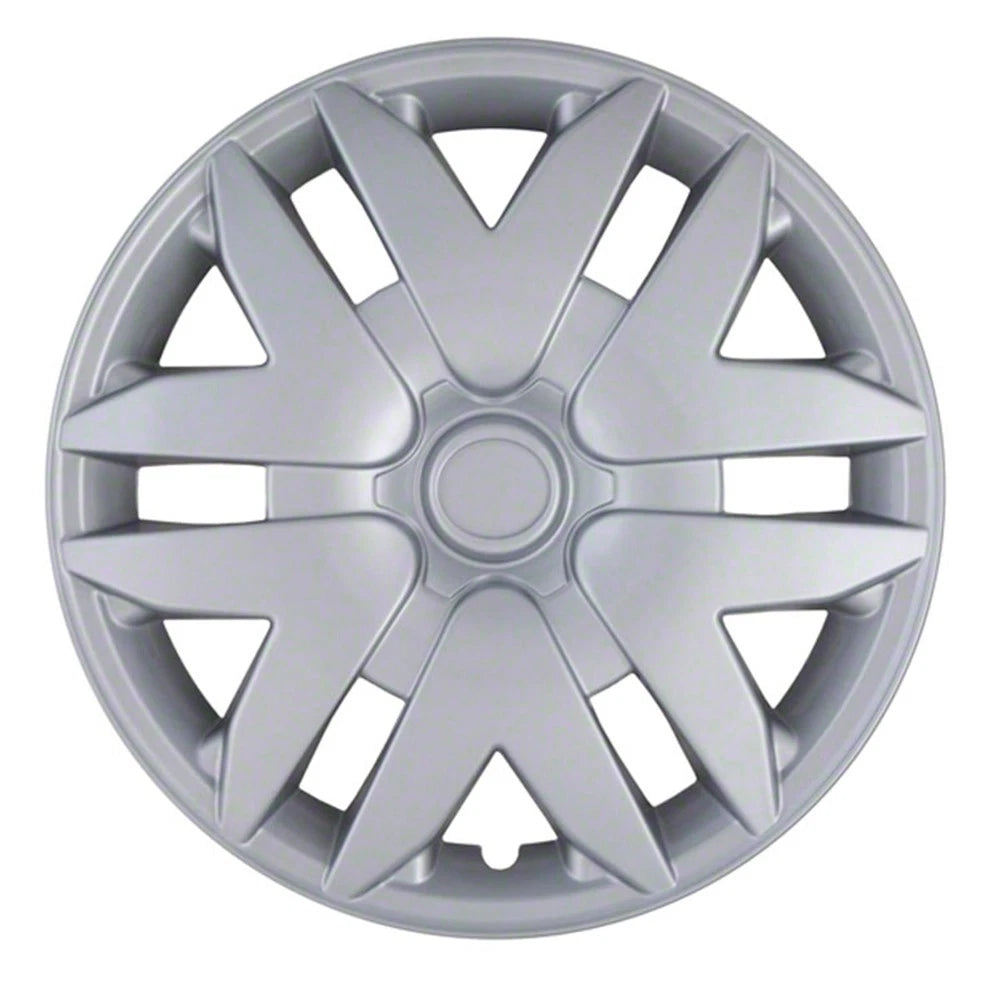 Clip On Hubcaps Wheel Covers Silver Set for Toyota Sienna (2004–2008)