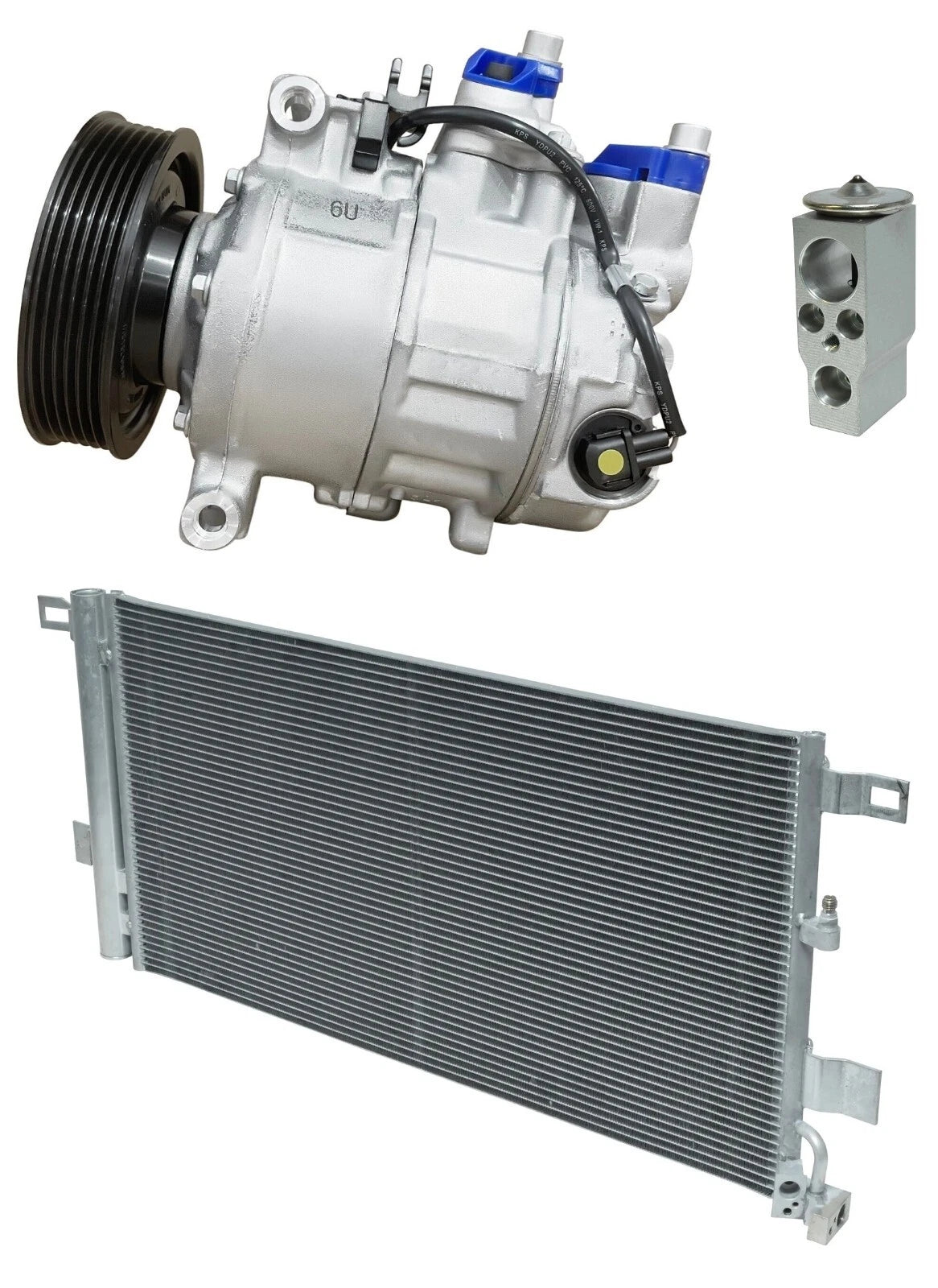 A C Compressor Kit With Condenser for Audi A5 Quattro (2020–2024)