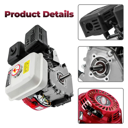 5.5HP Air-Cooled Gasoline Engine for Honda GX160 (168cc) (56–70)