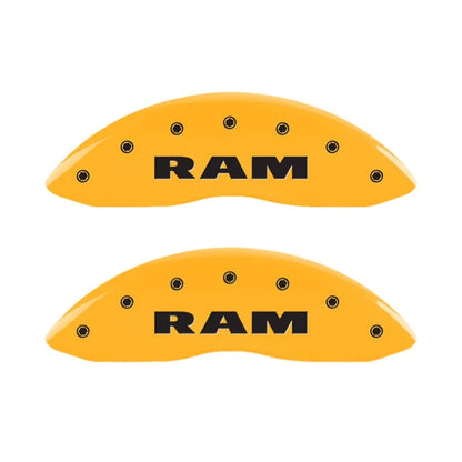 Caliper Covers Set of 4 Engraved RAM for 2019–2021 Ram 1500
