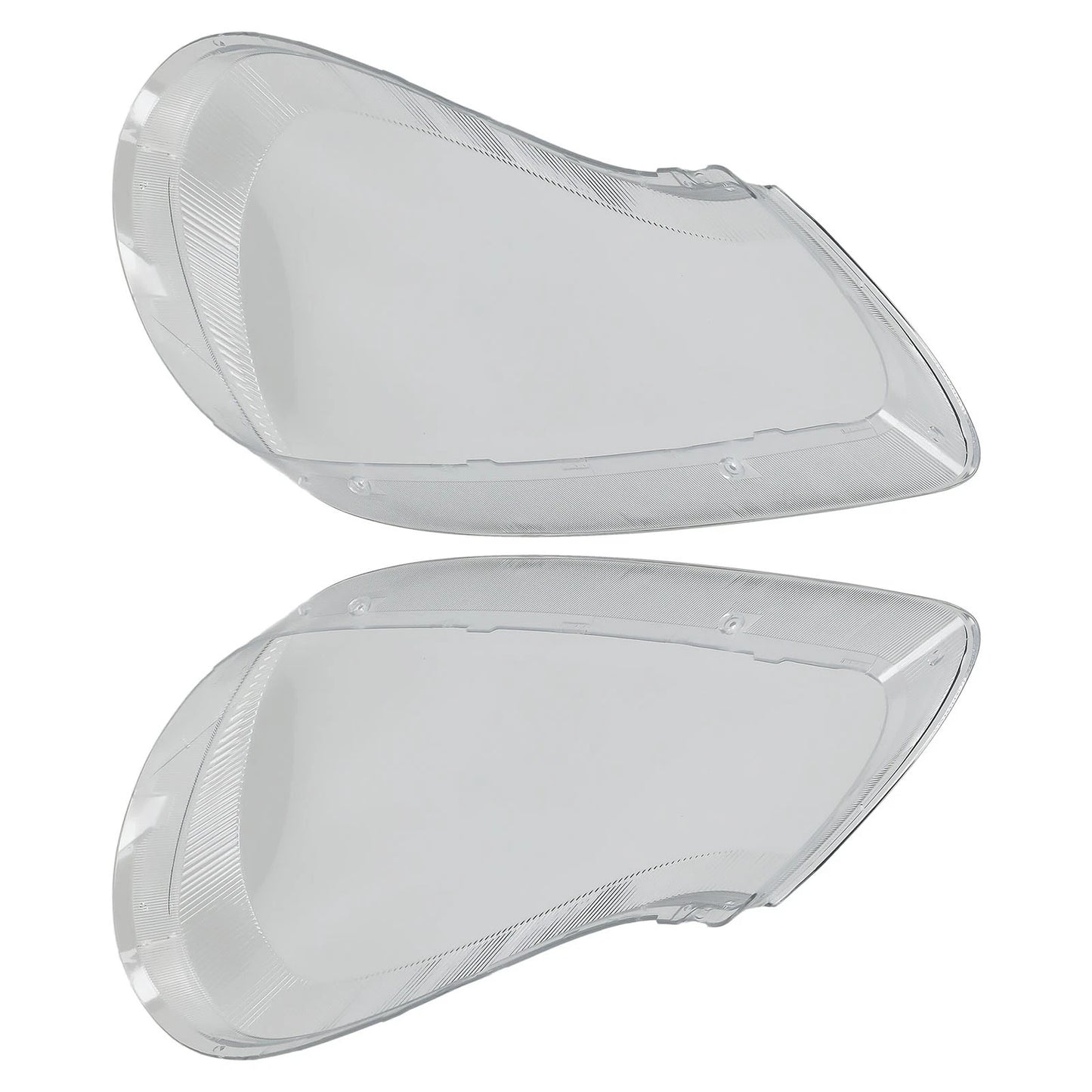 Front Headlamp Lens Cover Pair for Porsche Cayenne 957 (2007–2010)