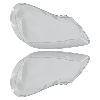 Front Headlamp Lens Cover Pair for Porsche Cayenne 957 (2007–2010)