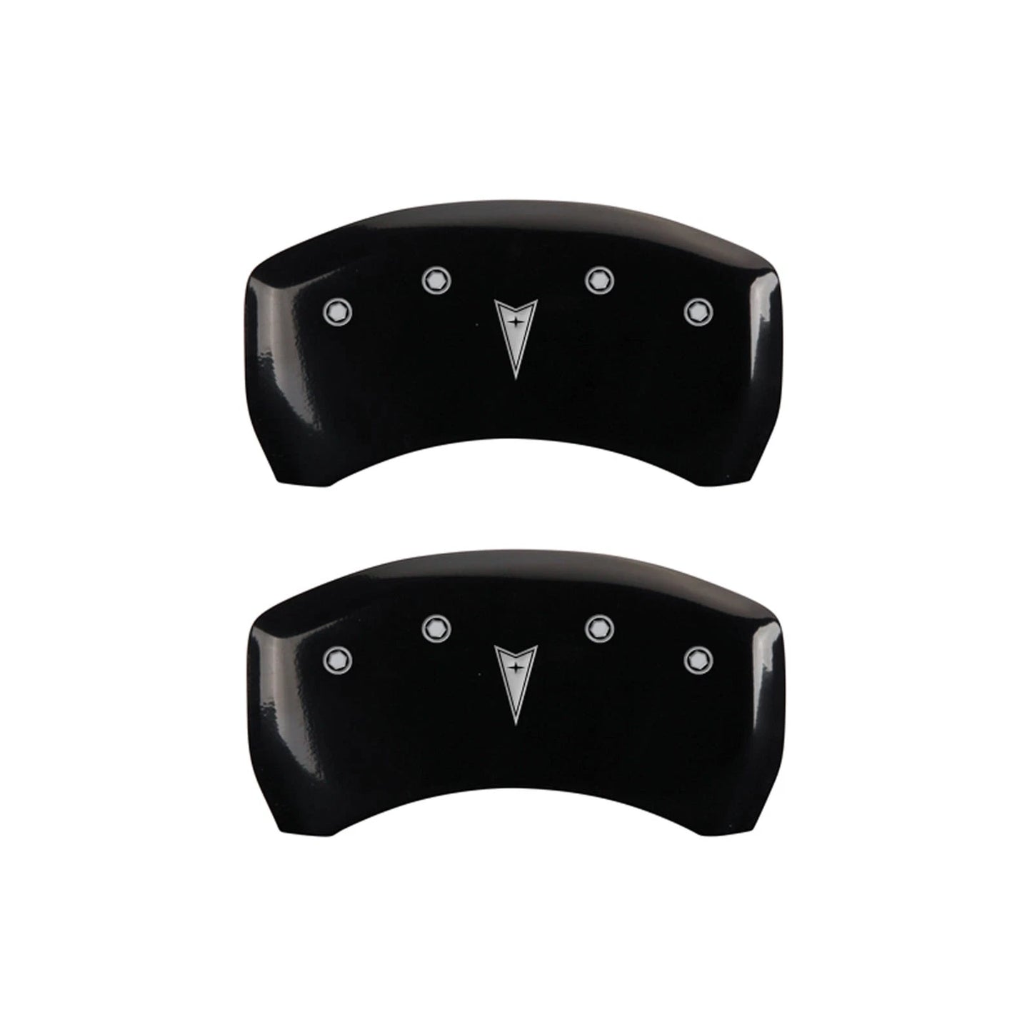 Caliper Covers Black Front for Pontiac Firebird (1998–2002) by MGP