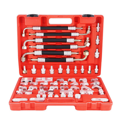 A/C Compressor Leak Detection Tester Tool Set for Car Truck (56-Piece)