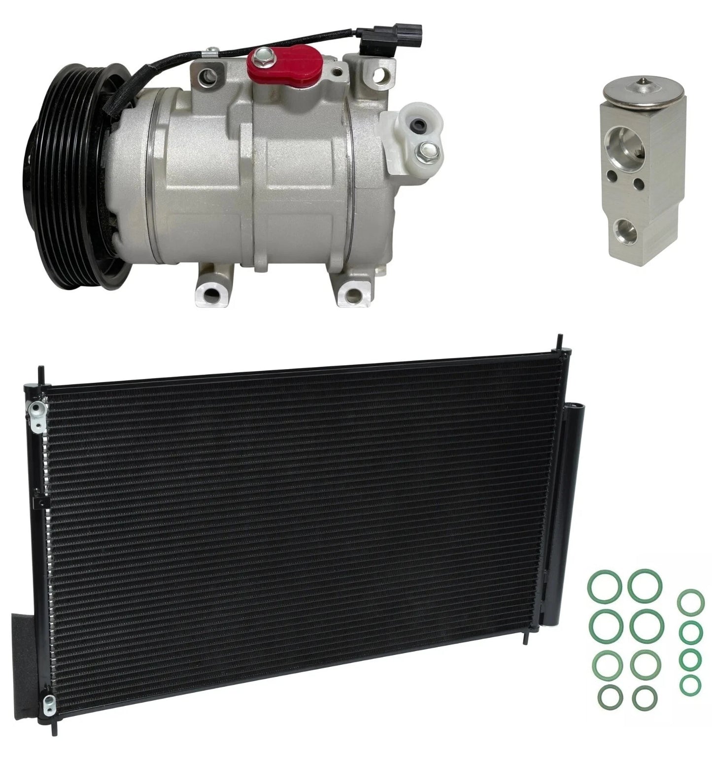 AC Compressor Kit With Condenser for Honda Odyssey 3.5L (2009–2017)