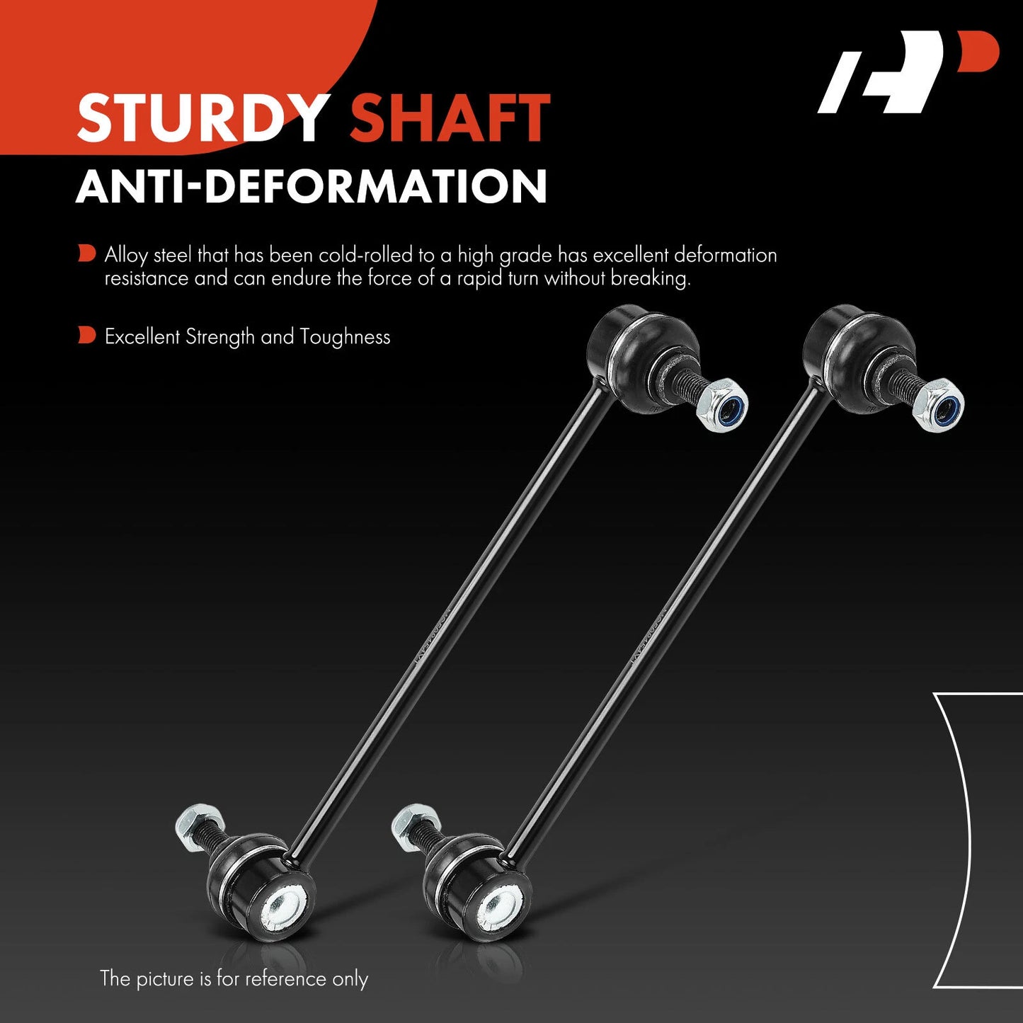2X Front Stabilizer Bar Link for Chevrolet Spark (2013–2015)