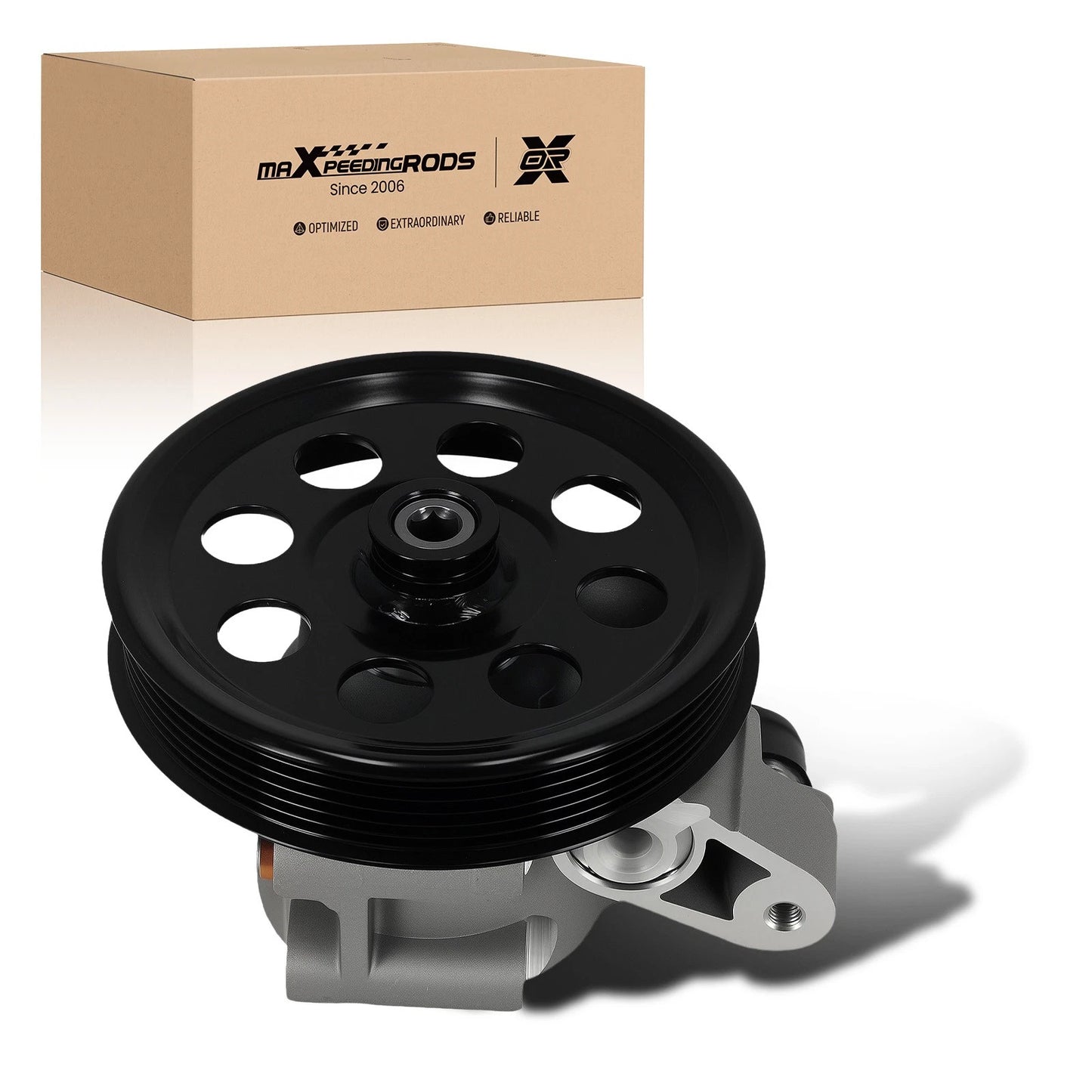 Front Power Steering Pump With Pulley for Ford F-150 V8 (2011–2014)
