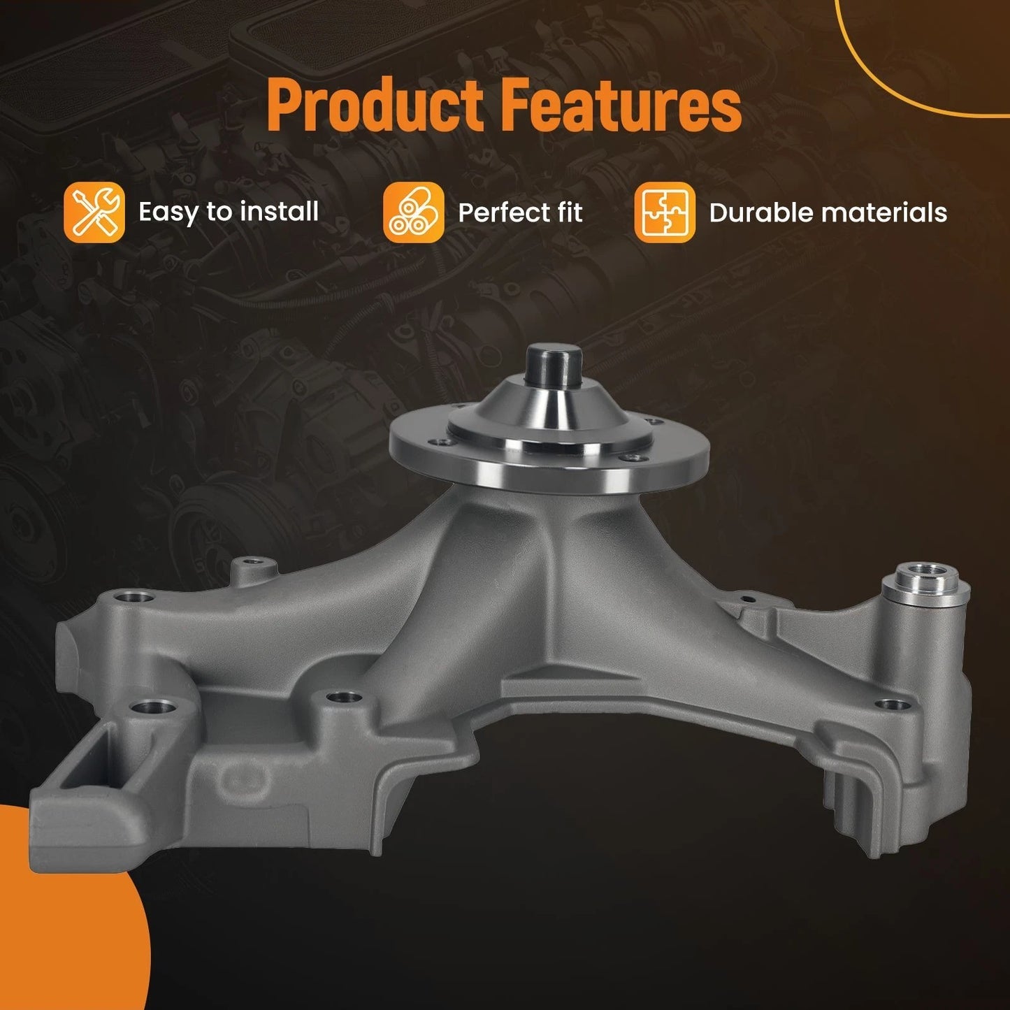 Aluminum Water Pump for Lexus LS400 4.0L (1995–2000)