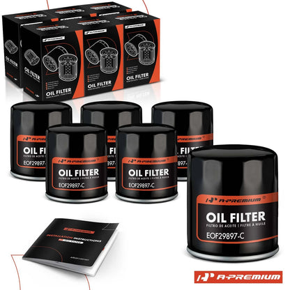 6X Engine Oil Filter for Suzuki Verona Chevrolet Epica (2004–2006)