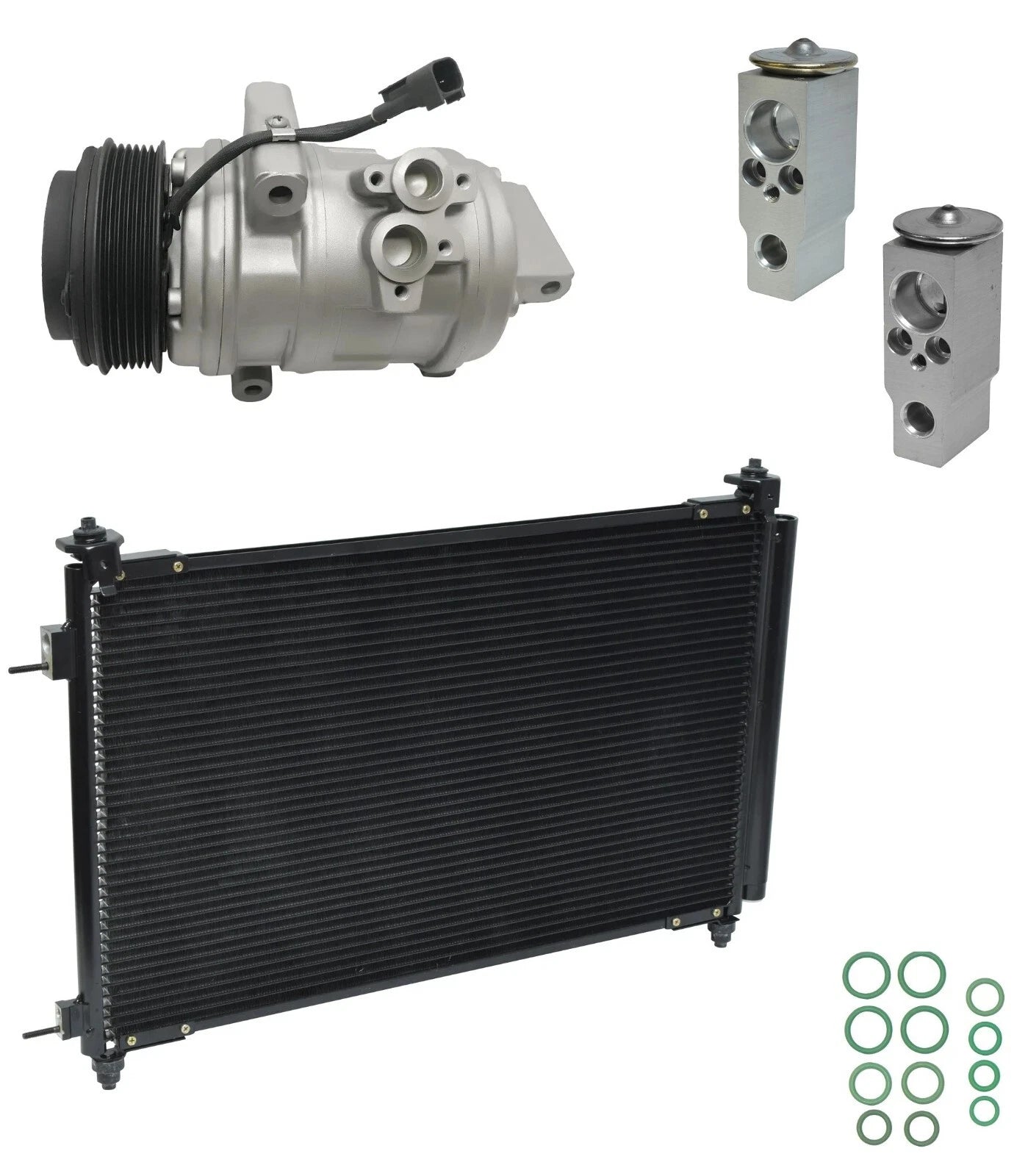 AC Compressor Kit With Condenser for Mazda CX-9 3.7L (2015–2017)