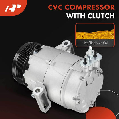 A/C Compressor with Clutch for Chevrolet Impala Monte Carlo (2004–2005)
