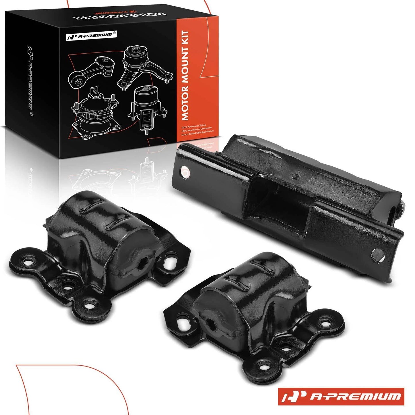 3X Engine Motor & Transmission Mount for Chevy Astro GMC Safari (1995–2005)