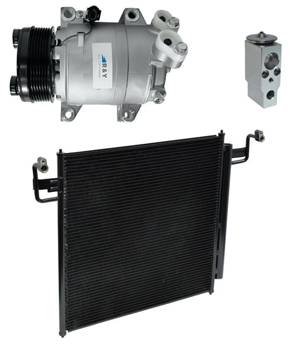 A/C Compressor Kit With Condenser for Nissan Armada 5.6L (2011–2013)