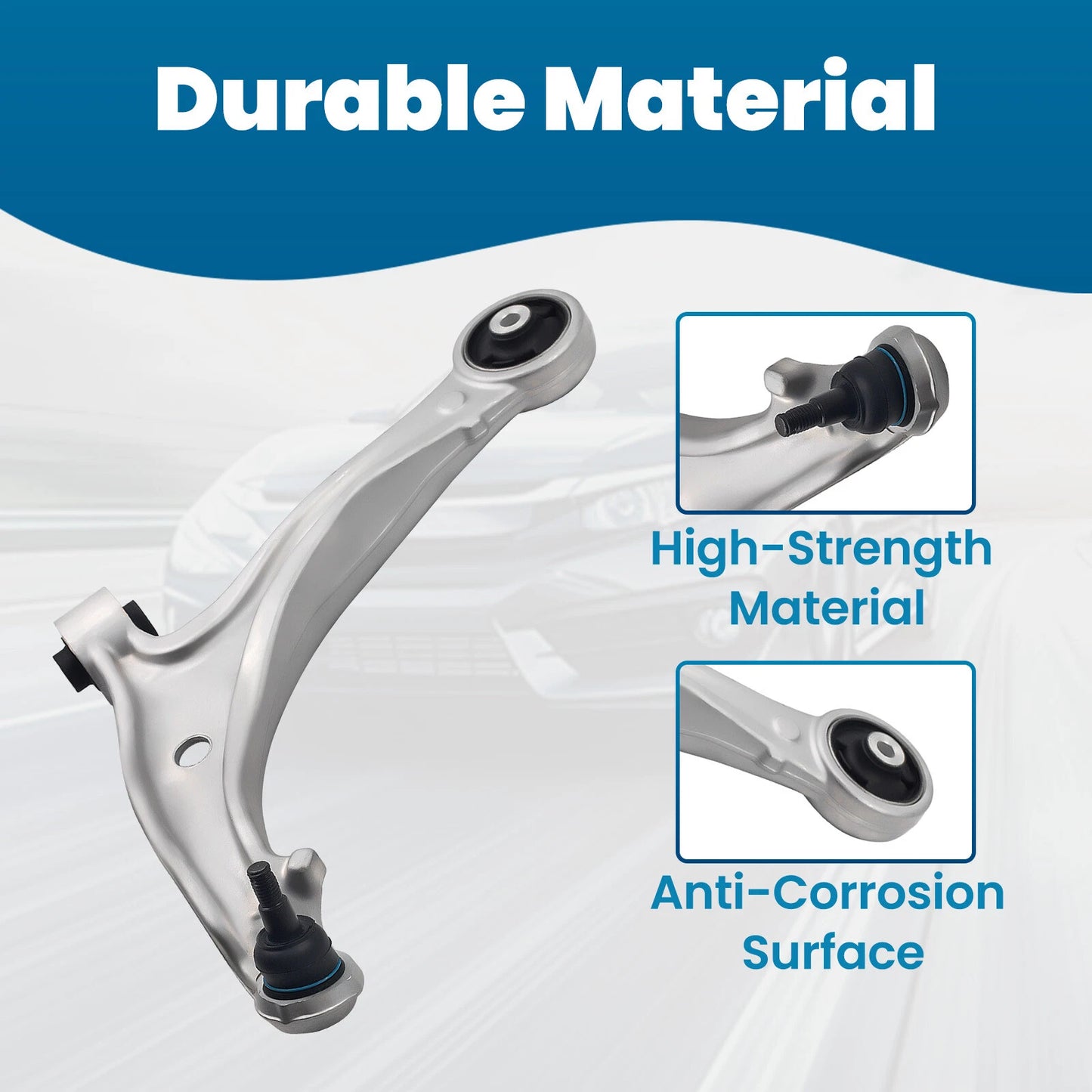 Front Lower Control Arms with Ball Joint for Honda Odyssey (2005–2009)