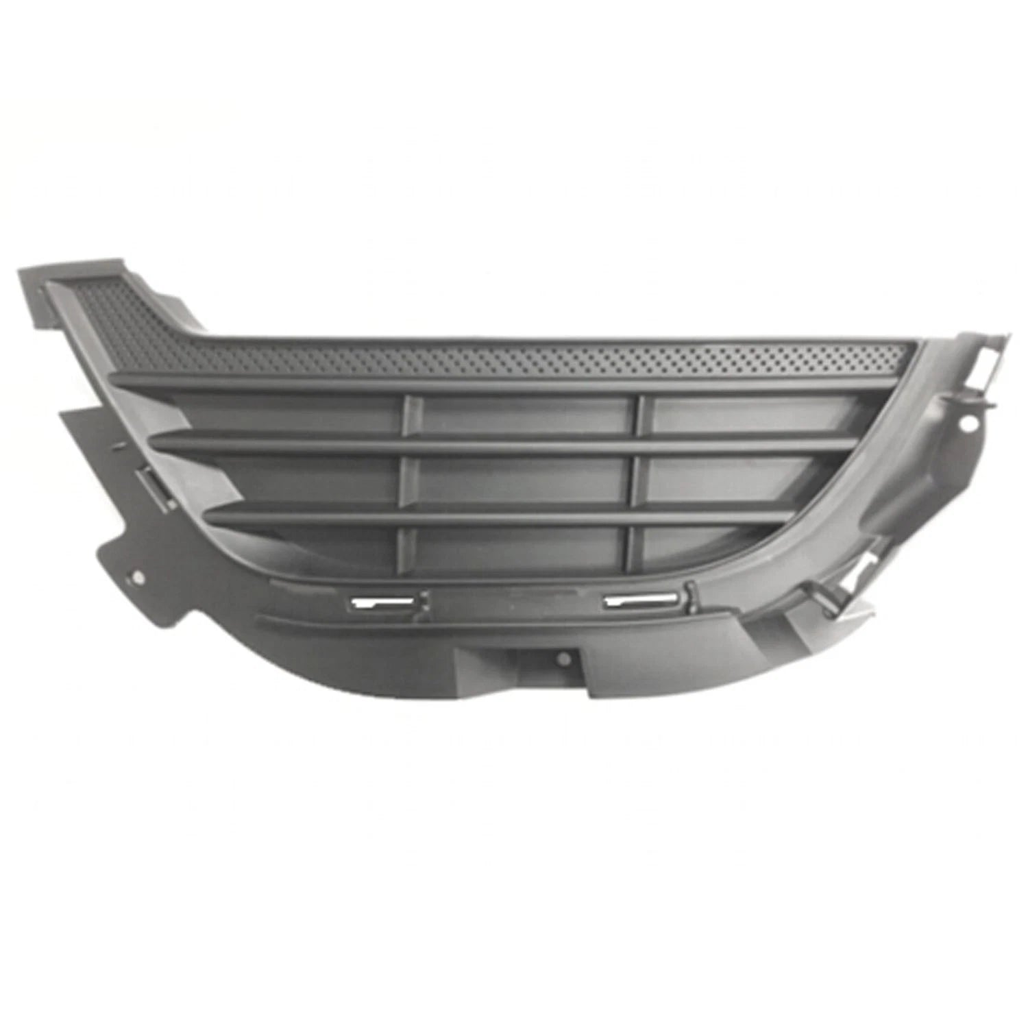 Replacement Black TPO Plastic Front Driver Side Bumper Cover Grille