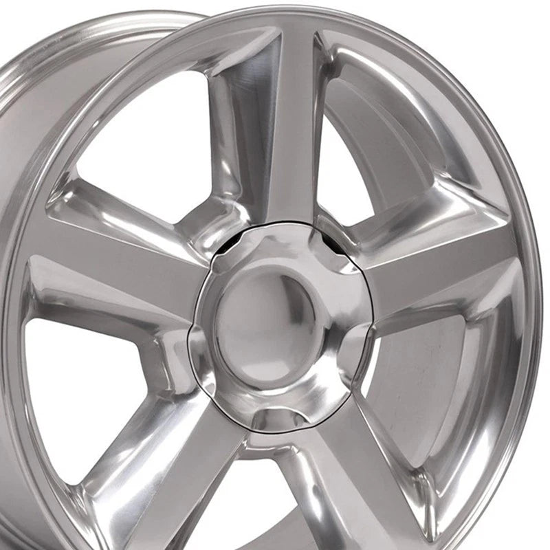 20" Polished Wheel for 2003-2014 GMC Savana 1500 - RVO0281 - RVO0281