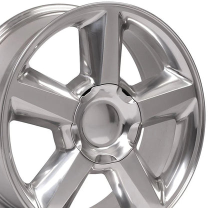 20" Polished Wheel for 2003-2014 GMC Savana 1500 - RVO0281 - RVO0281