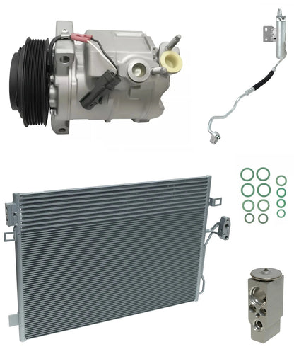 A C Compressor Kit With Condenser for Dodge Journey 3.5L (2009–2010)