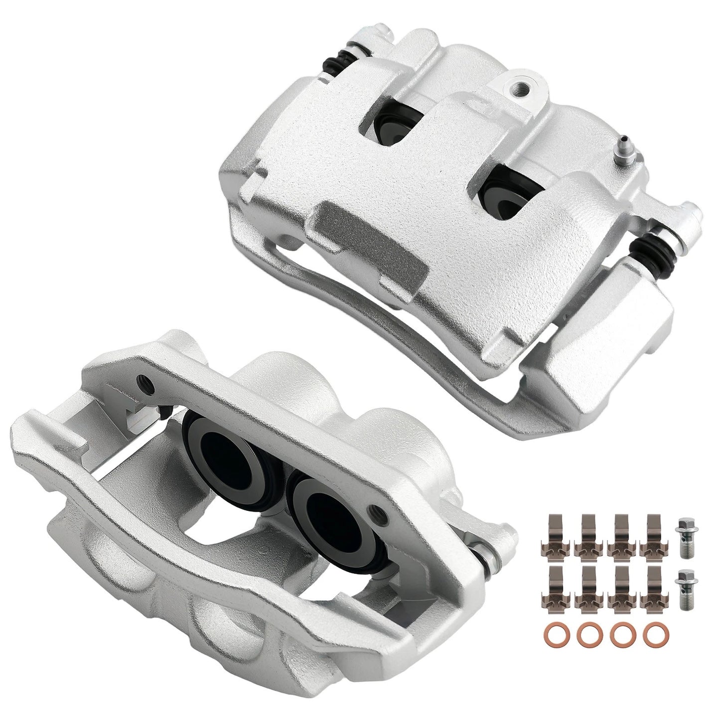 Front Disc Brake Calipers Left and Right for Dodge Dakota & Ram 1500 (2018–2024)