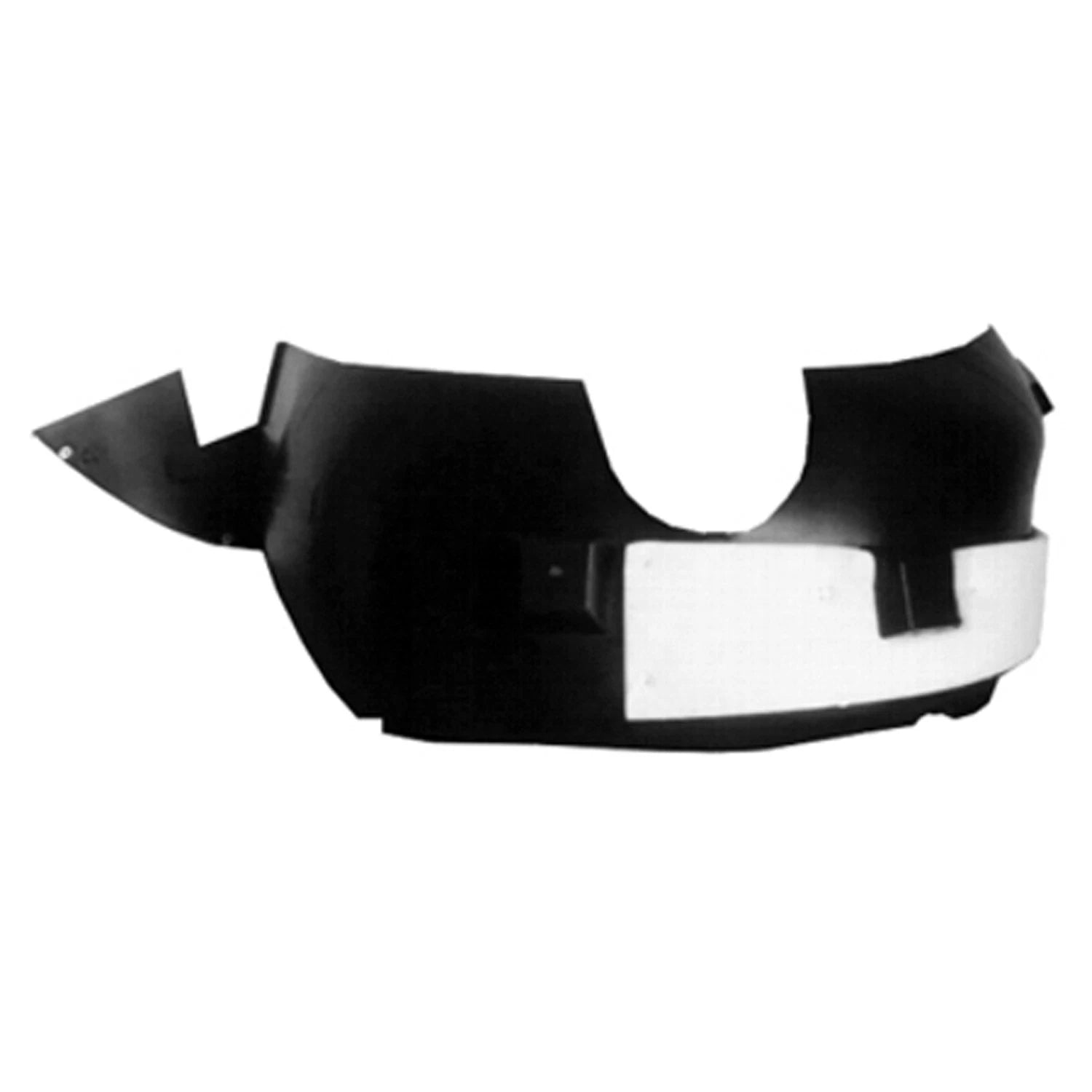 Replacement Polyethylene Front Driver Side Fender Liner w/Insulation Foam
