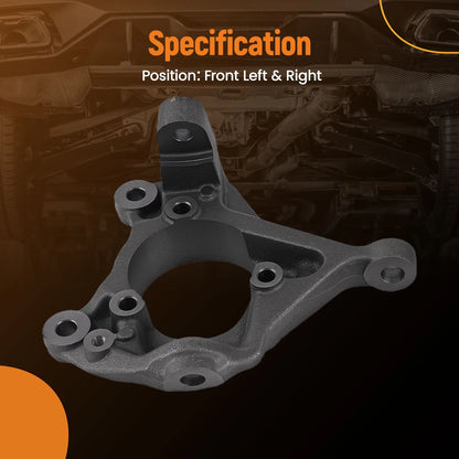 Front Steering Knuckle Pair for Jeep Wrangler JK (2007–2018)
