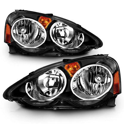 Crystal Clear Headlight Set Replacement for Acura RSX (2002–2004)