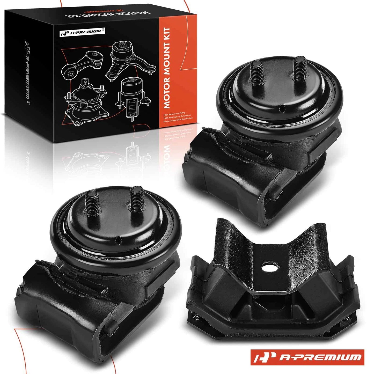 3X Engine Motor & Transmission Mount for Chevy Tracker (1999–2003)