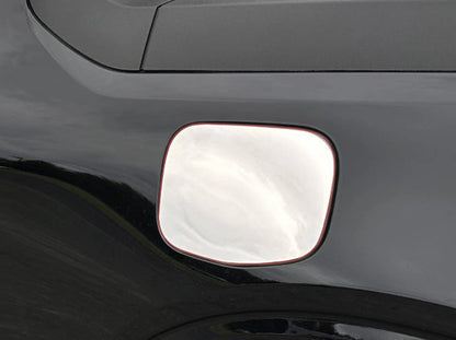 1pc Polished Gas Door Cover Trim Replacement for Ford Maverick (2022–2025)